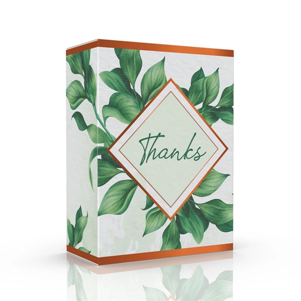 Medium Tuck Box USA made, stock themed 4-color process digital imprint... from ASI 95280 Warwick Publishing Co / Warwick