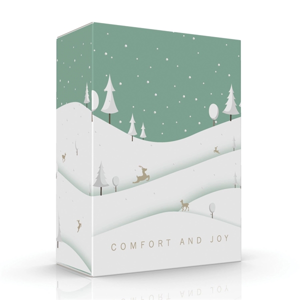 Medium Tuck Box USA made, stock themed 4-color process digital imprint... from ASI 95280 Warwick Publishing Co / Warwick