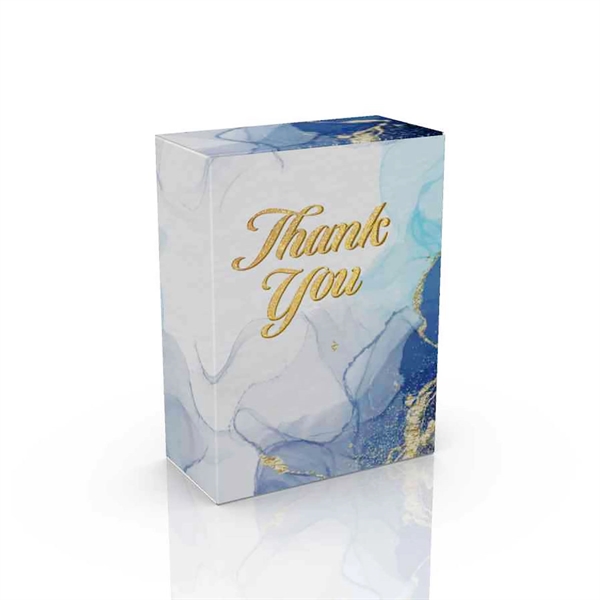 Medium Tuck Box USA made, stock themed 4-color process digital imprint... from ASI 95280 Warwick Publishing Co / Warwick