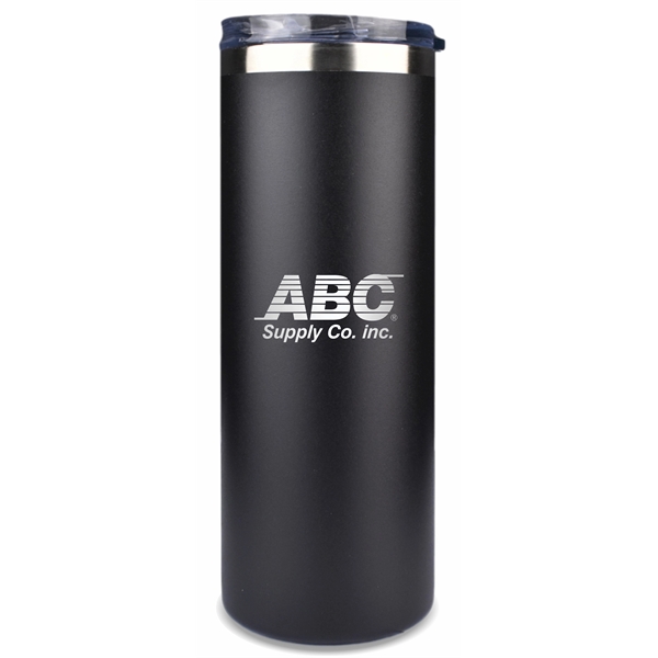 Simply 20oz Double Wall Insulated Stainless Steel Skinny Tumbler comes with... from ASI 72657 Active Life Promo / Active Life Promo Ingrain Promo