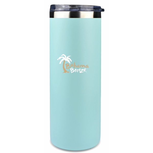 Simply 20oz Double Wall Insulated Stainless Steel Skinny Tumbler comes with... from ASI 72657 Active Life Promo / Active Life Promo Ingrain Promo