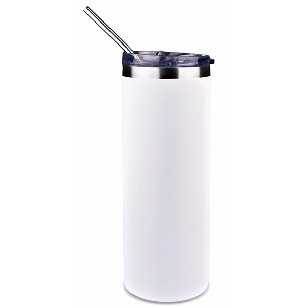 Simply 20oz Double Wall Insulated Stainless Steel Skinny Tumbler comes with... from ASI 72657 Active Life Promo / Active Life Promo Ingrain Promo