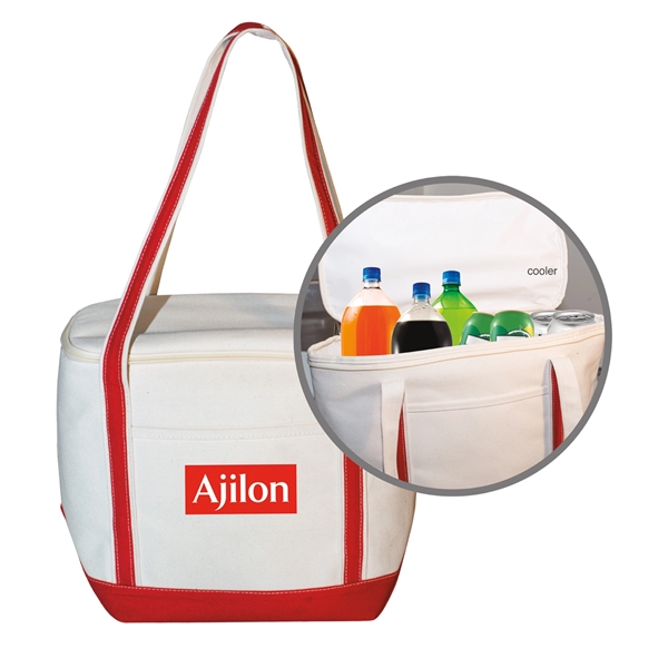 19" x 13" x 7 1/2" PEVA canvas 18 ounce insulated... from ASI 76730 Peerless Umbrella Co Inc / Threads By Peerless