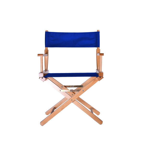 22" x 17" x 33" Beechwood director-style chair with flight blonde... from ASI 76730 Peerless Umbrella Co Inc