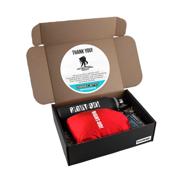 Basecamp Hanging Out gift set with 40 ounce insulated stainless steel... from ASI 88060 Snugz/USA Inc / Sweda®