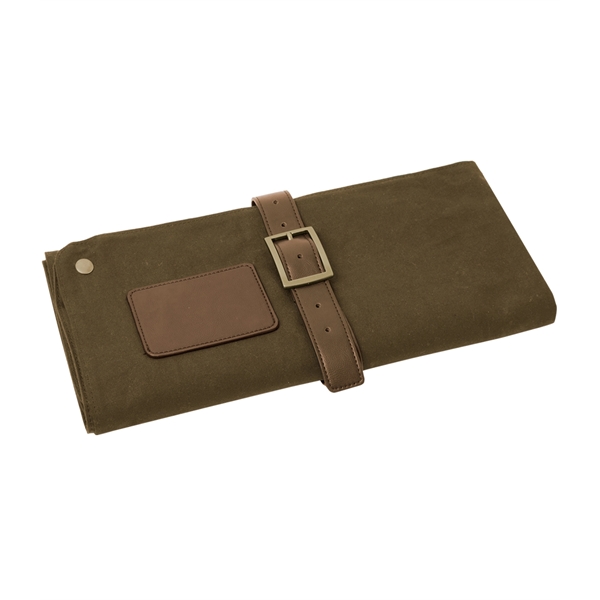 15" x 7 1/2" waxed canvas bag for bartending tools with... from ASI 76730 Peerless Umbrella Co Inc / Threads By Peerless