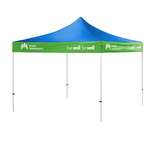 10' x 10' one-piece pop up polyester gazebo with powder-coated steel... from ASI 76730 Peerless Umbrella Co Inc / Threads By Peerless