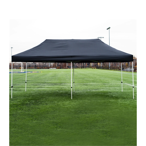 10' x 20' polyester gazebo with pop-up design and powder-coated steel... from ASI 76730 Peerless Umbrella Co Inc