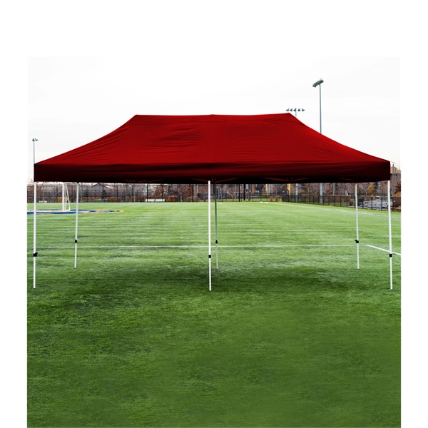 10' x 20' polyester gazebo with pop-up design and powder-coated steel... from ASI 76730 Peerless Umbrella Co Inc