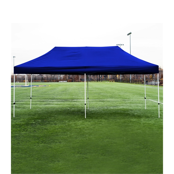 10' x 20' polyester gazebo with pop-up design and powder-coated steel... from ASI 76730 Peerless Umbrella Co Inc