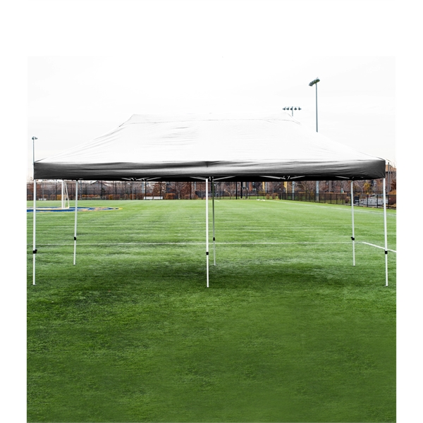 10' x 20' polyester gazebo with pop-up design and powder-coated steel... from ASI 76730 Peerless Umbrella Co Inc