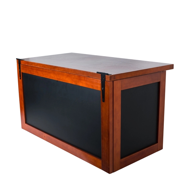 35.5" x 17" x 18" collapsible wooden jockey box cover with... from ASI 76730 Peerless Umbrella Co Inc