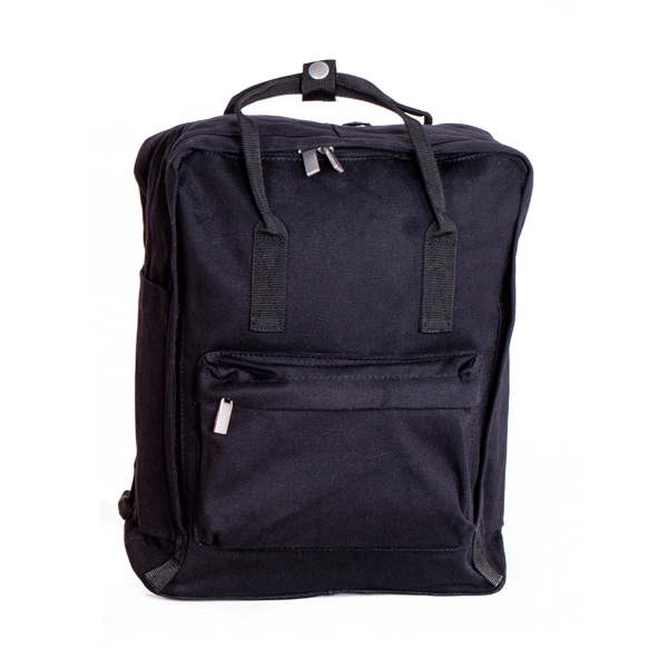 13" x 10" x 5" cotton canvas mini backpack with adjustable... from ASI 76730 Peerless Umbrella Co Inc / Threads By Peerless