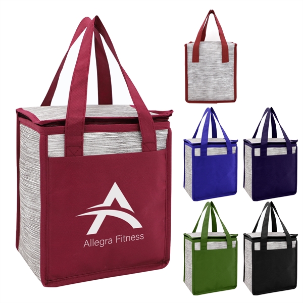 Non-woven cooler bag for carrying a delicious meal and drinks from... from ASI 61125 Hit Promotional Products / Hit®