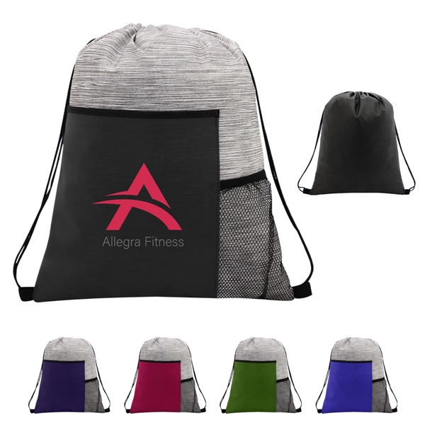 Non-woven drawstring bag for carrying everything you need for the day.... from ASI 61125 Hit Promotional Products / Hit®