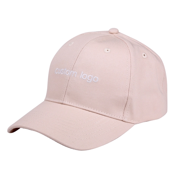 Low profile structured cotton baseball cap with embroidery and shipping to... from ASI 37218 Athena Promo (tm)