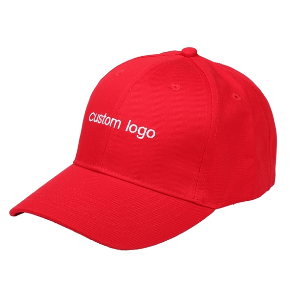 Low profile structured cotton baseball cap with embroidery and shipping to... from ASI 37218 Athena Promo (tm)