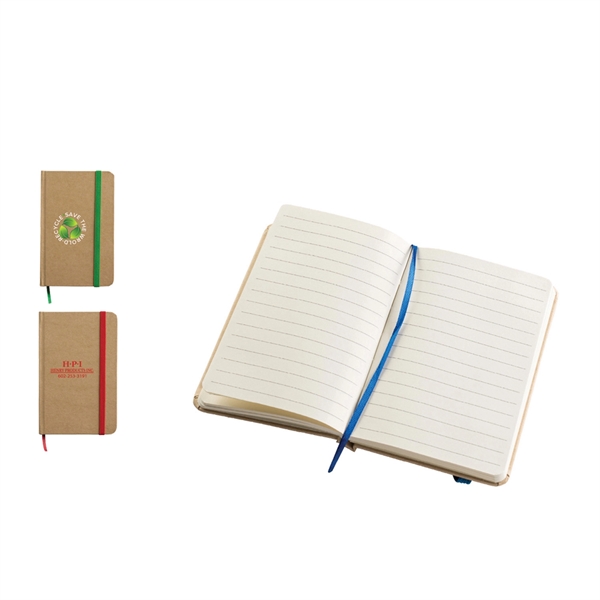Executive Eco Jotter With Cardboard Paper Finish and 80 sheets.... from ASI 90859 Tempo Industries Inc