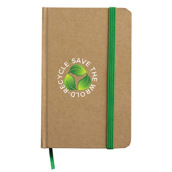 Executive Eco Jotter With Cardboard Paper Finish and 80 sheets.... from ASI 90859 Tempo Industries Inc