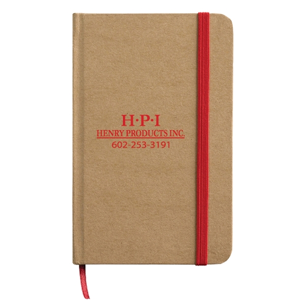 Executive Eco Jotter With Cardboard Paper Finish and 80 sheets.... from ASI 90859 Tempo Industries Inc