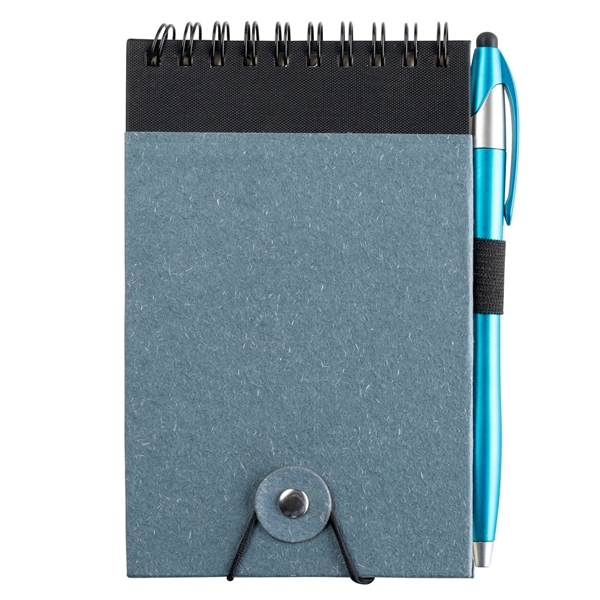 Cardboard Spiral Jotter 70 Sheets with pen.... from ASI 90859 Tempo Industries Inc / Tempoline