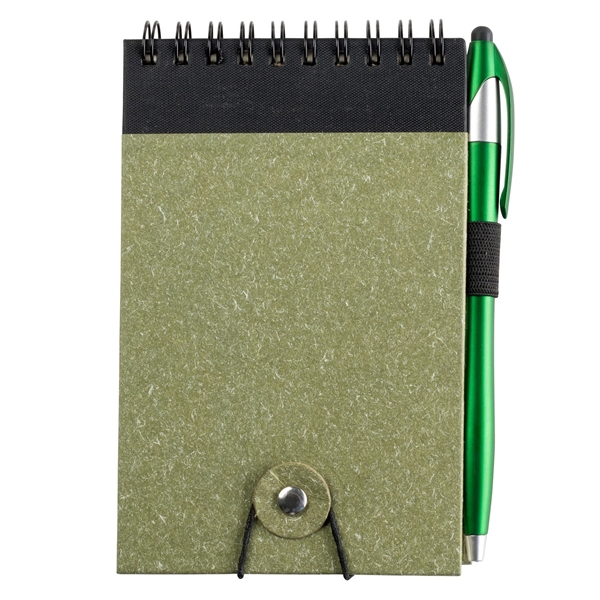 Cardboard Spiral Jotter 70 Sheets with pen.... from ASI 90859 Tempo Industries Inc / Tempoline