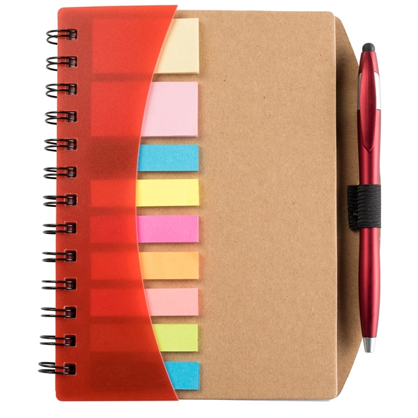 Executive Spiral Notebook Journal with stylus pen.... from ASI 90859 Tempo Industries Inc