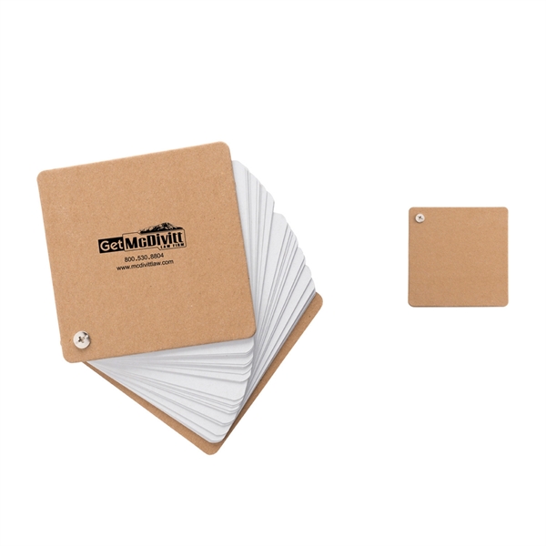 Tan Colored Cardboard Swinger Note Pad, 100 sheets.... from ASI 90859 Tempo Industries Inc