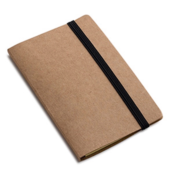 Grainy Cardboard Sticky Book with elastic band closure.... from ASI 90859 Tempo Industries Inc