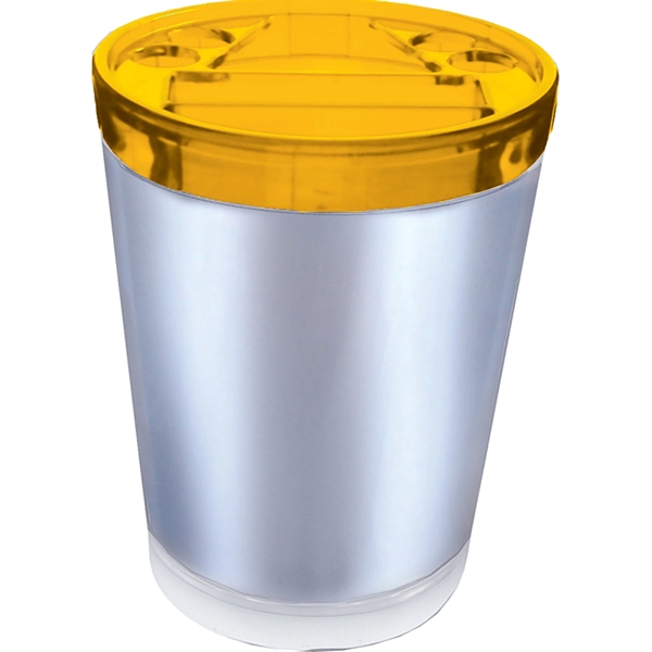 12 oz. size Desk Caddy with Foil Insert.  Holds scissors,... from ASI 61952 Howw Mfg Co Inc / Howw USA