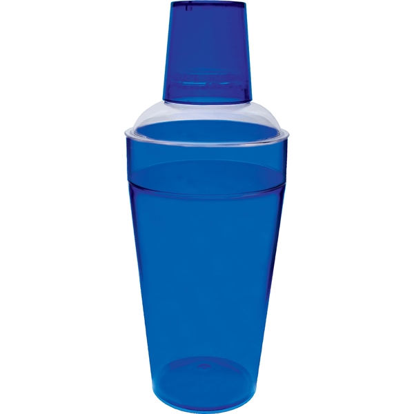 20 oz. Clear Plastic Shaker/Sipper.  Made in USA of styrene... from ASI 61952 Howw Mfg Co Inc / Howw USA