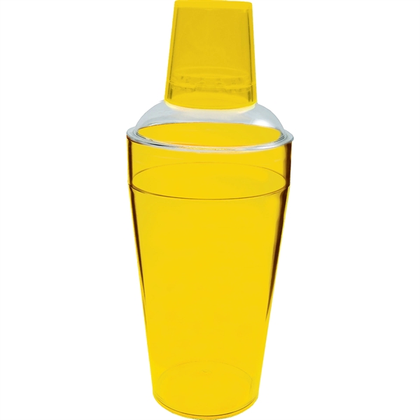 20 oz. Clear Plastic Shaker/Sipper.  Made in USA of styrene... from ASI 61952 Howw Mfg Co Inc / Howw USA