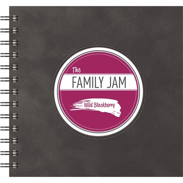 7" x 7" square notebook with die-cut window, full-color insert,100 sheets... from ASI 91340 Journalbooks/Timeplanner Calendars