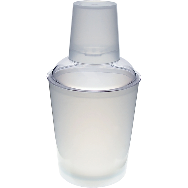 12 oz. Clear Plastic Shaker/Sipper.  Made in USA of styrene... from ASI 61952 Howw Mfg Co Inc / Howw USA
