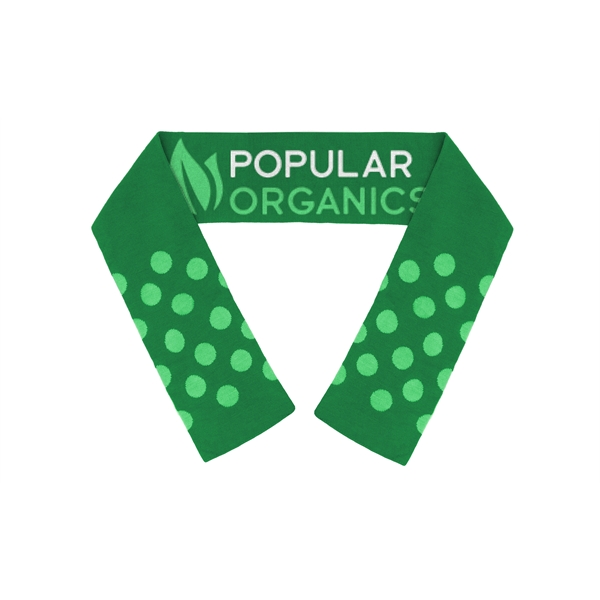 Thick acrylic winter scarf woven from scratch with optional fringe and... from ASI 45657 Pop! Promos