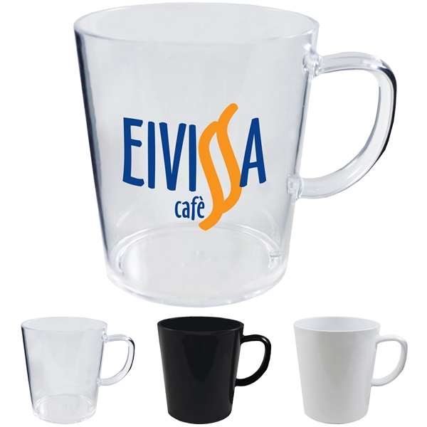 12 oz. Acrylic Latte Mug with C handle in rugged Acrylic... from ASI 61952 Howw Mfg Co Inc / Howw USA