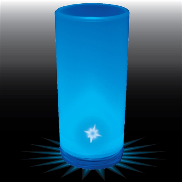 1.5 oz. Clear Plastic Blinking Shooter Glass. Easy on-off, blinking or... from ASI 61952 Howw Mfg Co Inc / Howw USA