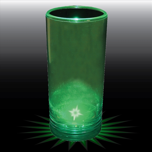 1.5 oz. Clear Plastic Blinking Shooter Glass. Easy on-off, blinking or... from ASI 61952 Howw Mfg Co Inc / Howw USA