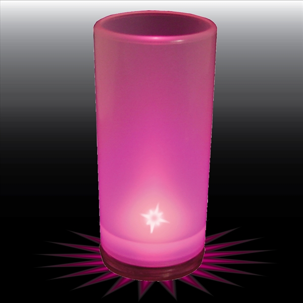 1.5 oz. Clear Plastic Blinking Shooter Glass. Easy on-off, blinking or... from ASI 61952 Howw Mfg Co Inc / Howw USA