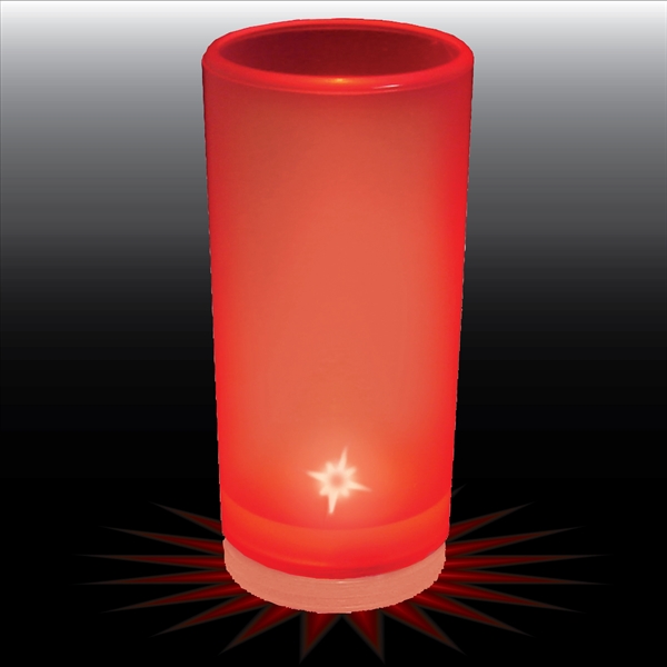 1.5 oz. Clear Plastic Blinking Shooter Glass. Easy on-off, blinking or... from ASI 61952 Howw Mfg Co Inc / Howw USA