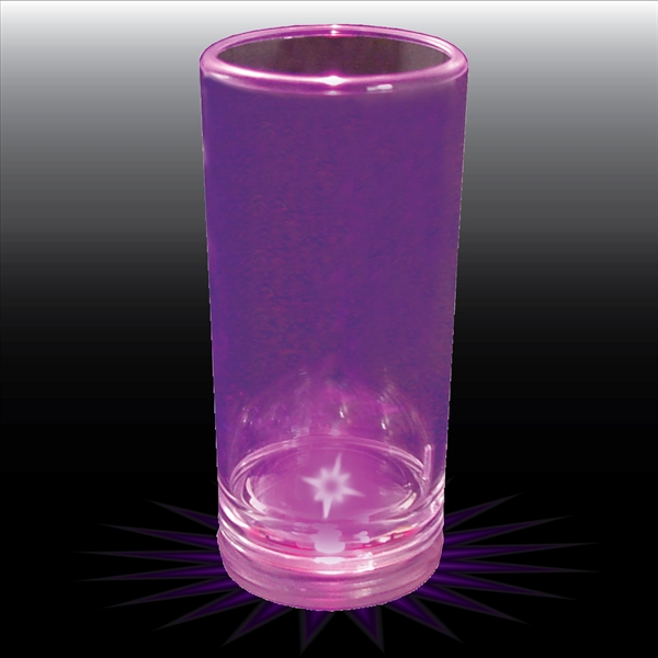 1.5 oz. Clear Plastic Blinking Shooter Glass. Easy on-off, blinking or... from ASI 61952 Howw Mfg Co Inc / Howw USA