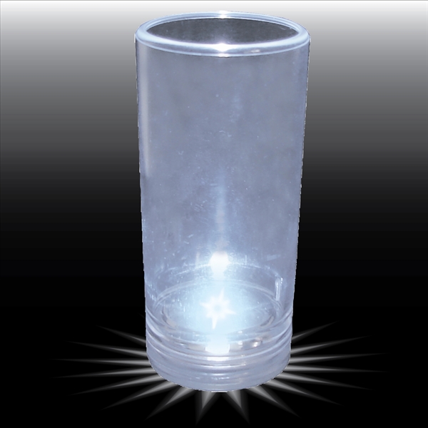 1.5 oz. Clear Plastic Blinking Shooter Glass. Easy on-off, blinking or... from ASI 61952 Howw Mfg Co Inc / Howw USA