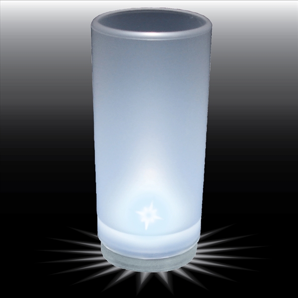 1.5 oz. Clear Plastic Blinking Shooter Glass. Easy on-off, blinking or... from ASI 61952 Howw Mfg Co Inc / Howw USA