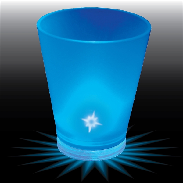 1.5 oz. Clear Plastic Light-Up Shot Glass. Easy on-off, blinking or... from ASI 61952 Howw Mfg Co Inc / Howw USA