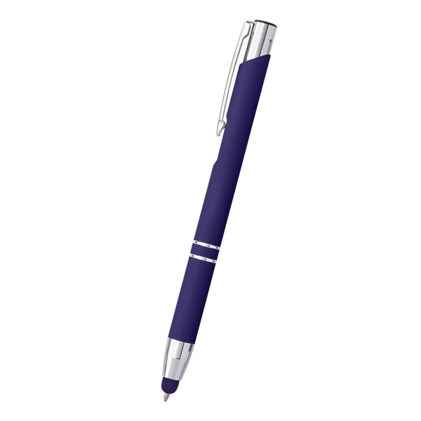 Combination ballpoint/stylus pen with plunger-action mechanism.... from ASI 61125 Hit Promotional Products / Hit®