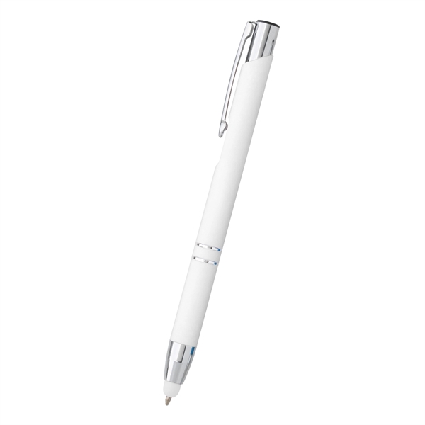 Combination ballpoint/stylus pen with plunger-action mechanism.... from ASI 61125 Hit Promotional Products / Hit®