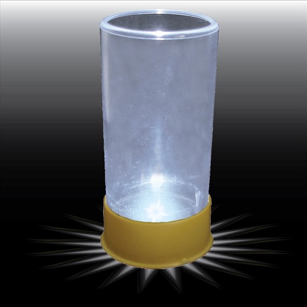 1.5 oz. Plastic Light Up Shot Gun Shell Shooter Glass. Easy... from ASI 61952 Howw Mfg Co Inc / Howw USA