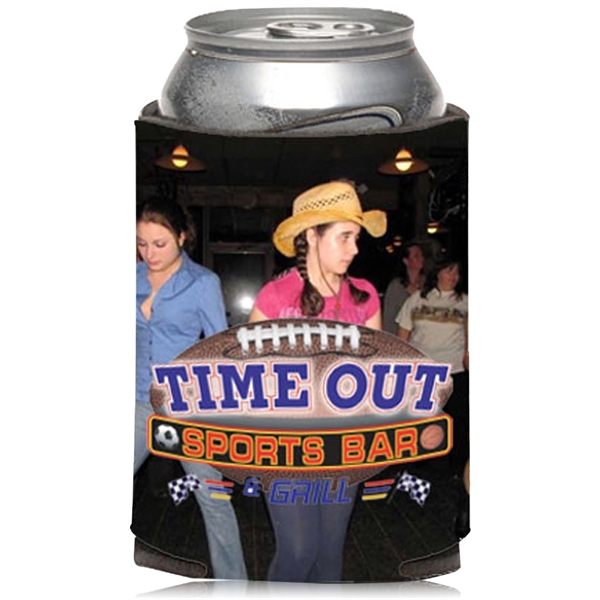 Collapsible can cooler with full color customization; fits 12 ounce cans.... from ASI 39552 BEL Promo