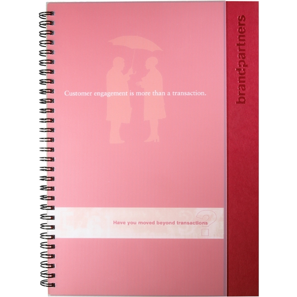 7" x 10" EventPlanner journal, dual cover, full-color 2-sided insert, foil... from ASI 91340 Journalbooks/Timeplanner Calendars