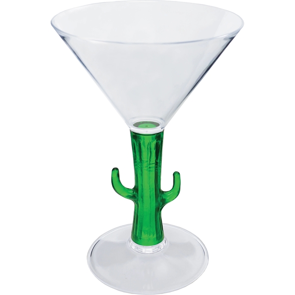 7 oz. Plastic Martini Glass with choice of 8 novelty stem... from ASI 61952 Howw Mfg Co Inc / Howw USA